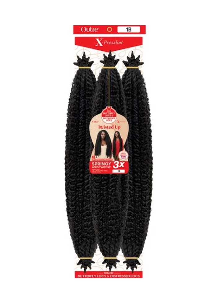 X-PRESSION - TWISTED UP - SPRINGY AFRO TWIST 30" 3X