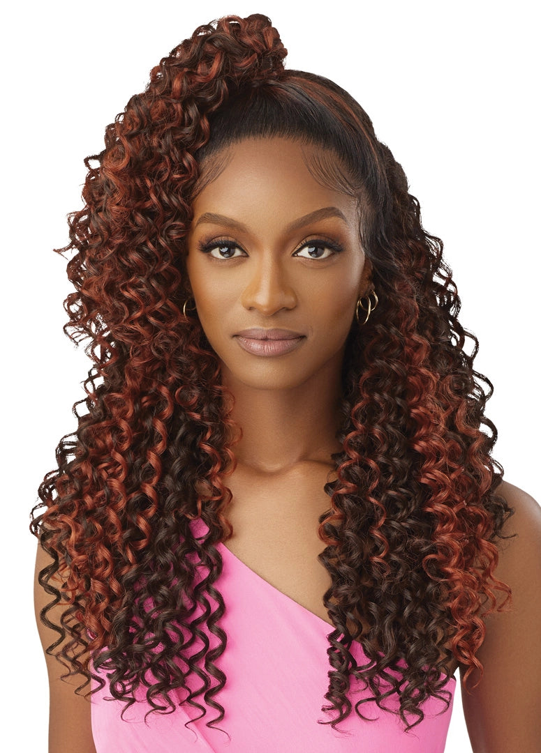AIRTIED 100% FULLY HAND-TIED WIG-HHB- DOMINICAN CURLY 22"