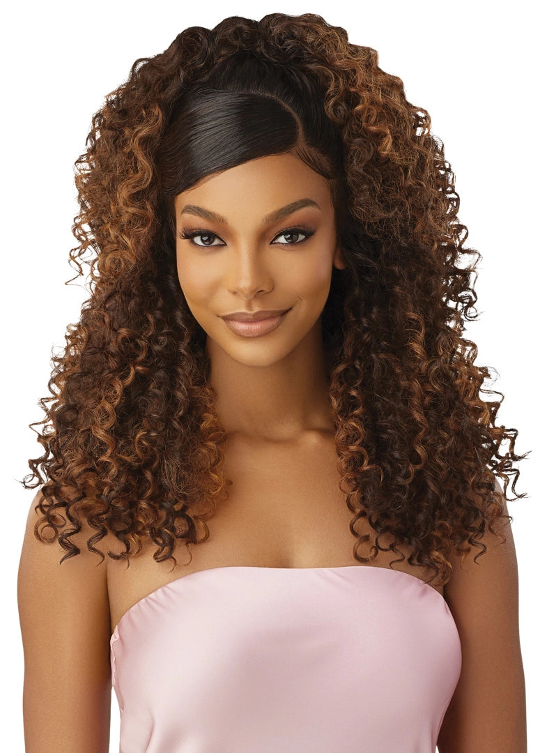 AIRTIED 100% FULLY HAND-TIED WIG-HHB- DOMINICAN CURLY 22"