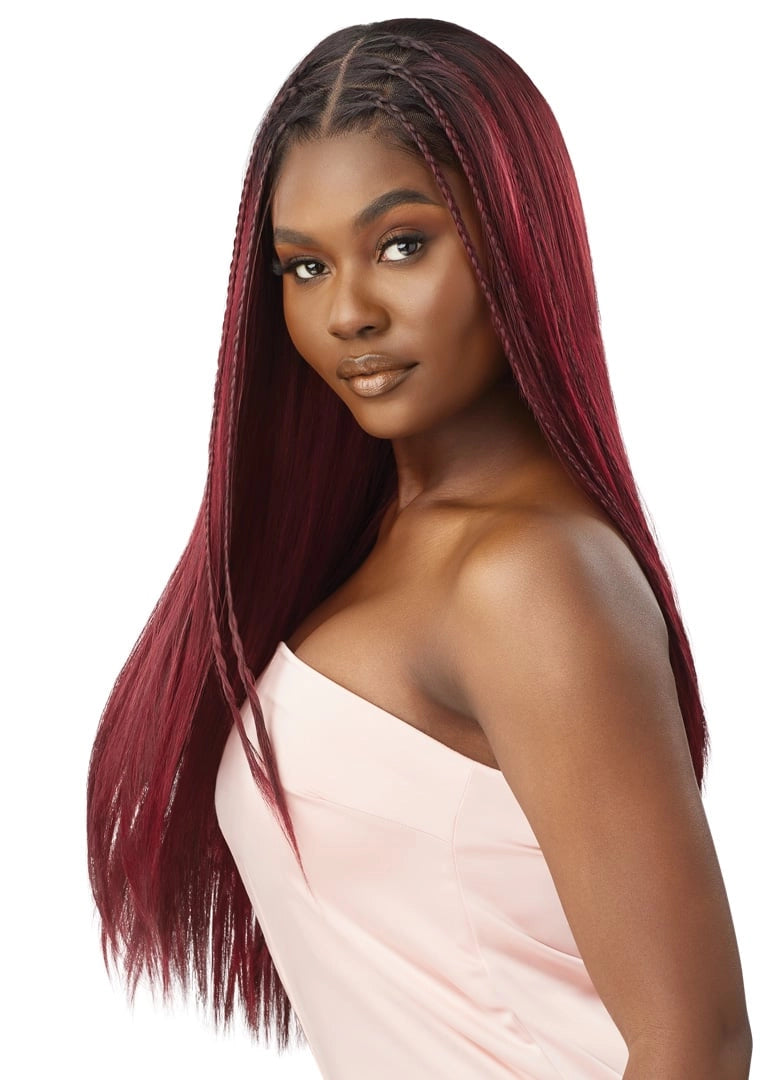 AIRTIED 100% FULLY HAND-TIED WIG - HHB - SLEEK YAKI 28"