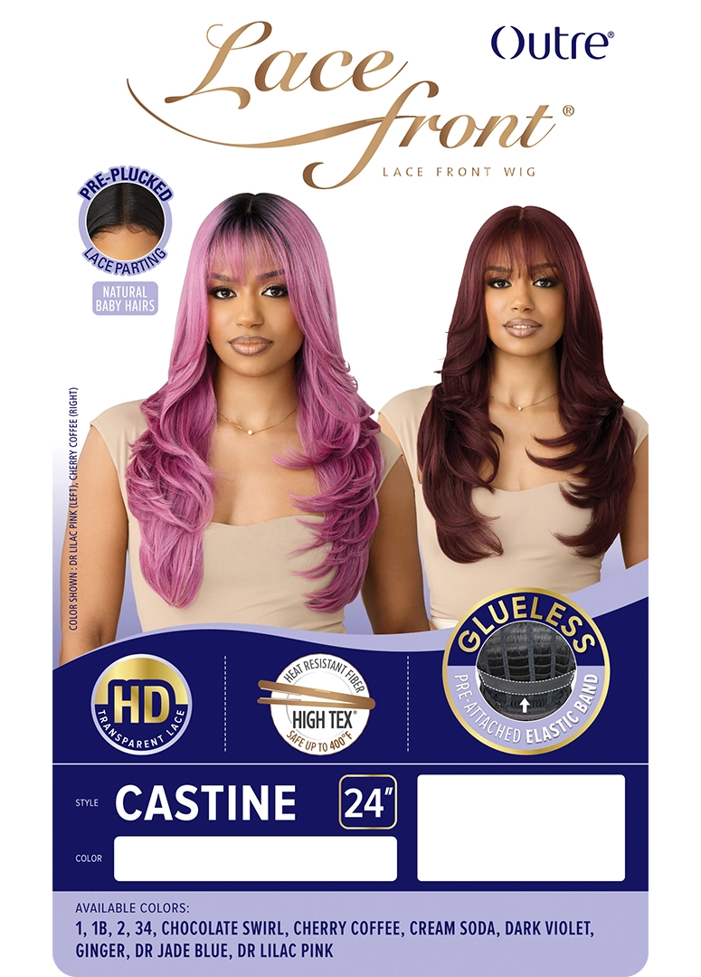 LACE FRONT WIG - CASTINE - HT