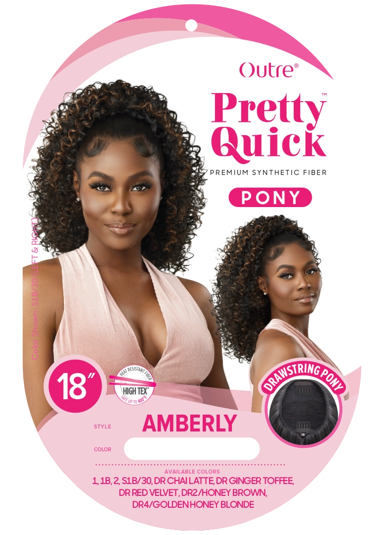 PRETTY QUICK - DRAWSTRING PONY - AMBERLY - HT