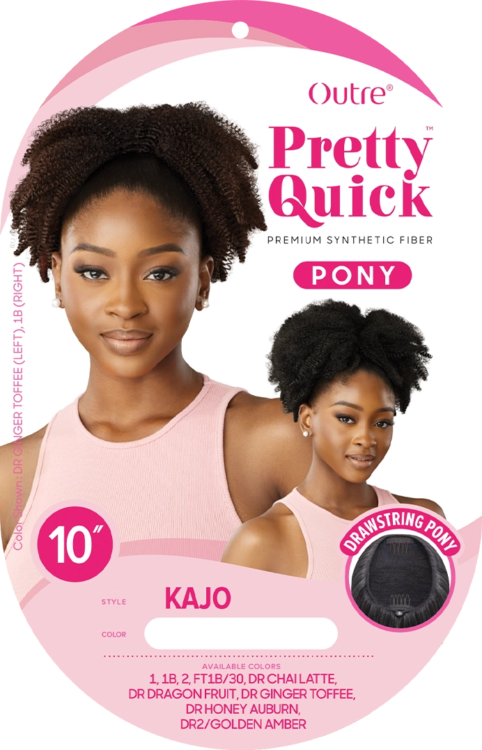 PRETTY QUICK - DRAWSTRING PONY - KAJO - HT