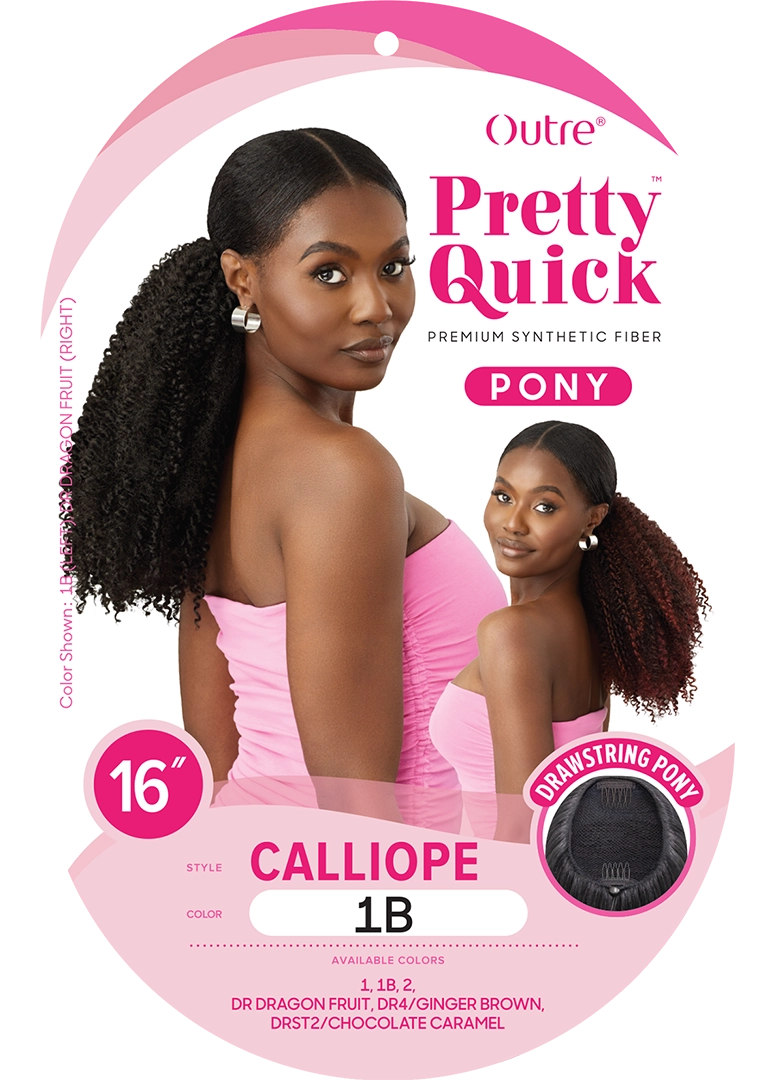 PRETTY QUICK - DRAWSTRING PONY - CALLIOPE