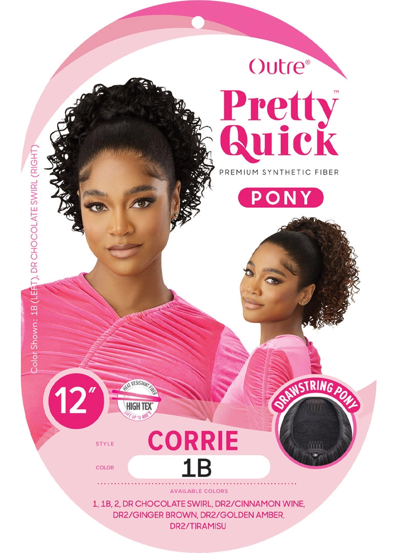 PRETTY QUICK - DRAWSTRING PONY - CORRIE - HT
