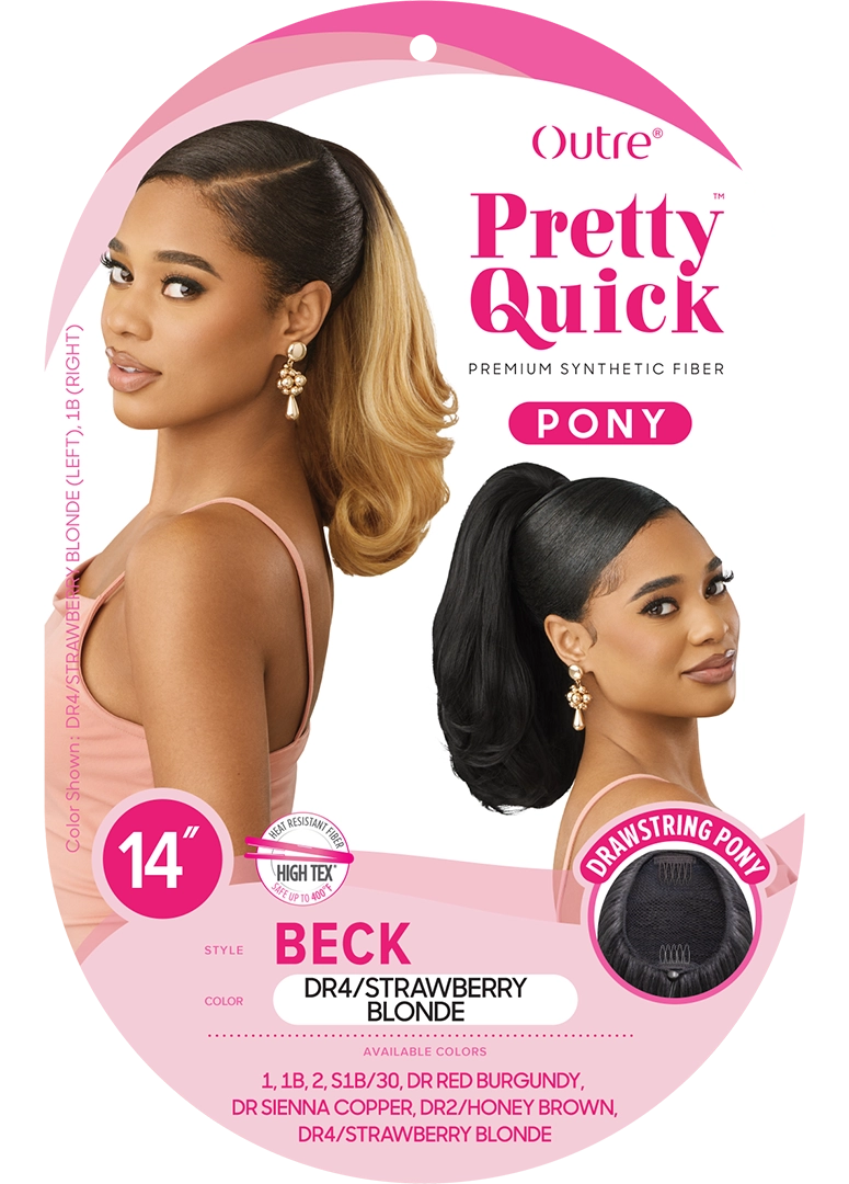 PRETTY QUICK - DRAWSTRING PONY - BECK - HT