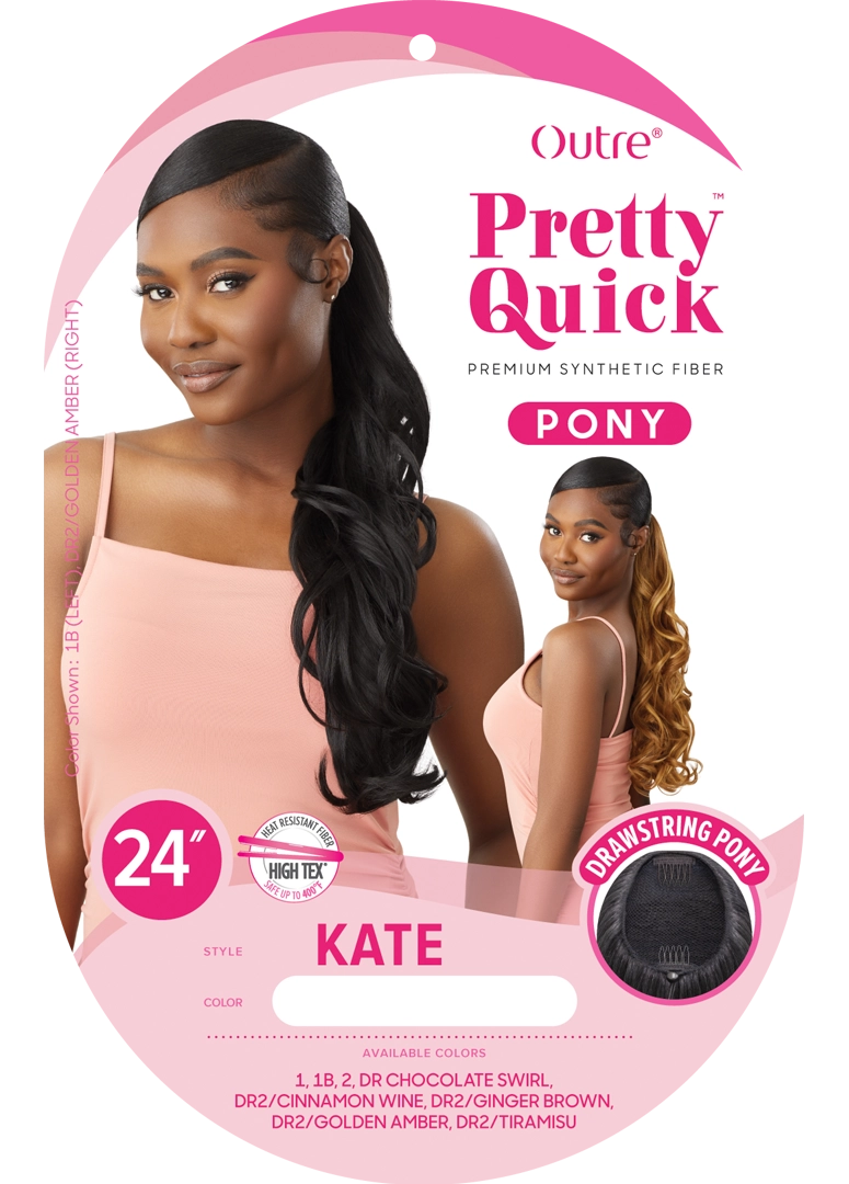 PRETTY QUICK - DRAWSTRING PONY - KATE - HT