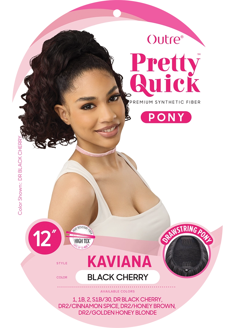 PRETTY QUICK - DRAWSTRING PONY - KAVIANA - HT