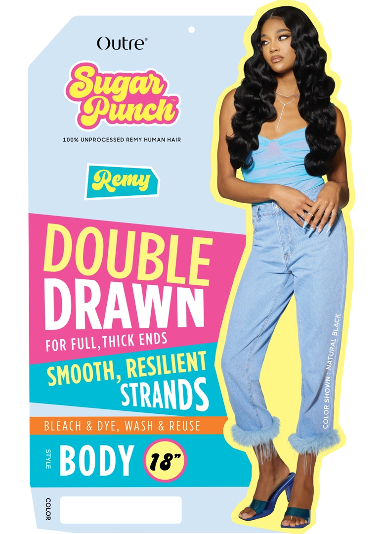 SUGAR PUNCH 100% UNPROCESSED REMI HUMAN HAIR - BODY
