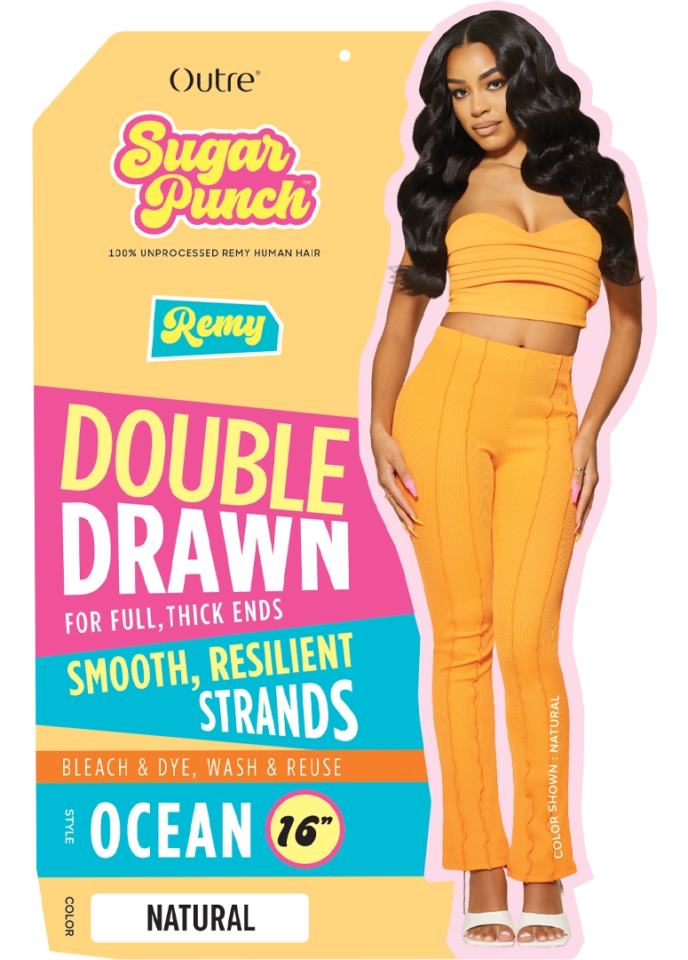 SUGAR PUNCH 100% UNPROCESSED REMI HUMAN HAIR - OCEAN