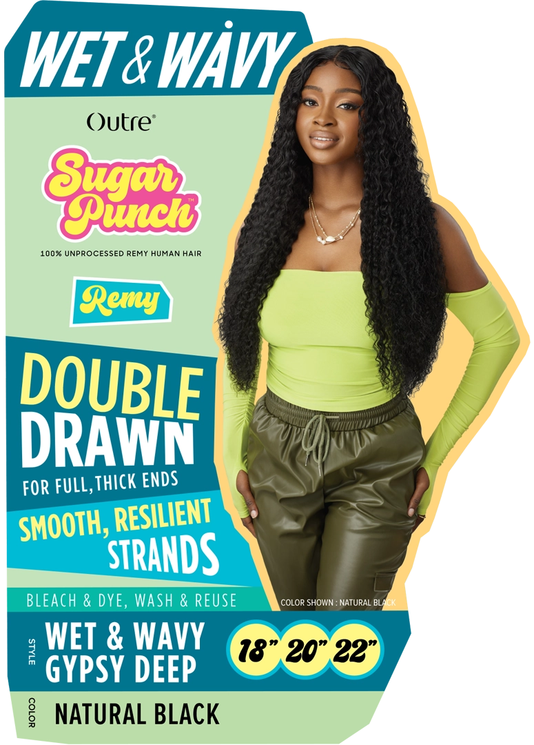 SUGAR PUNCH 100% UNPROCESSED REMI HH - WW GYPSY DEEP MULTIPACK