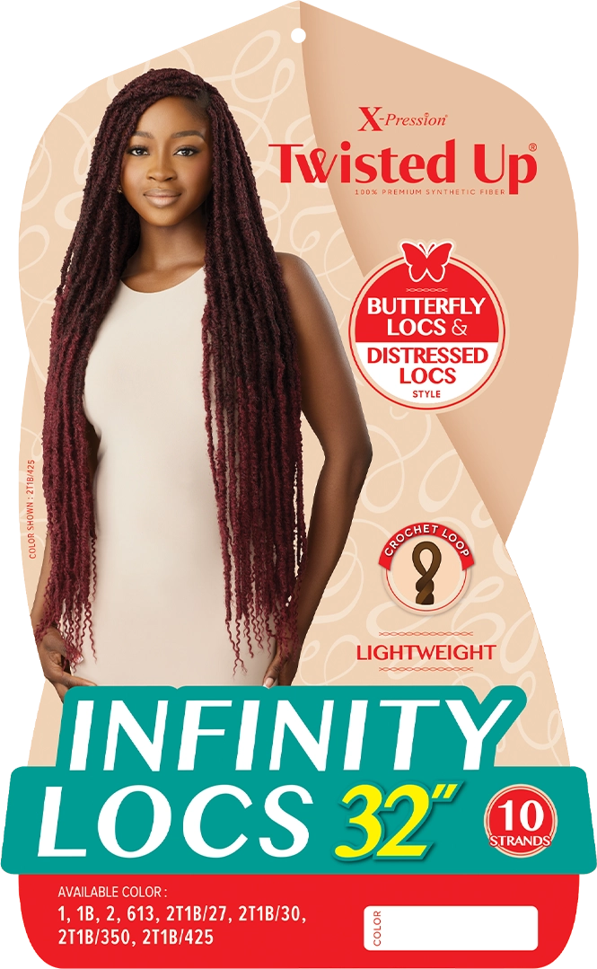 X-PRESSION - TWISTED UP - INFINITY LOCS 32”