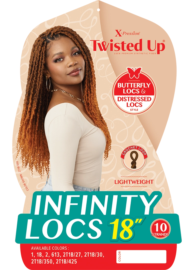 X-PRESSION - TWISTED UP - INFINITY LOCS 18”