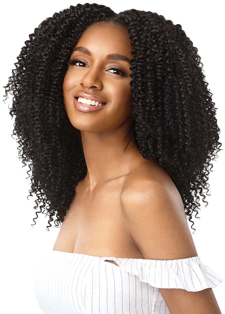 BIG BEAUTIFUL HAIR CLIP-IN - 4A - KINKY CURL 10"