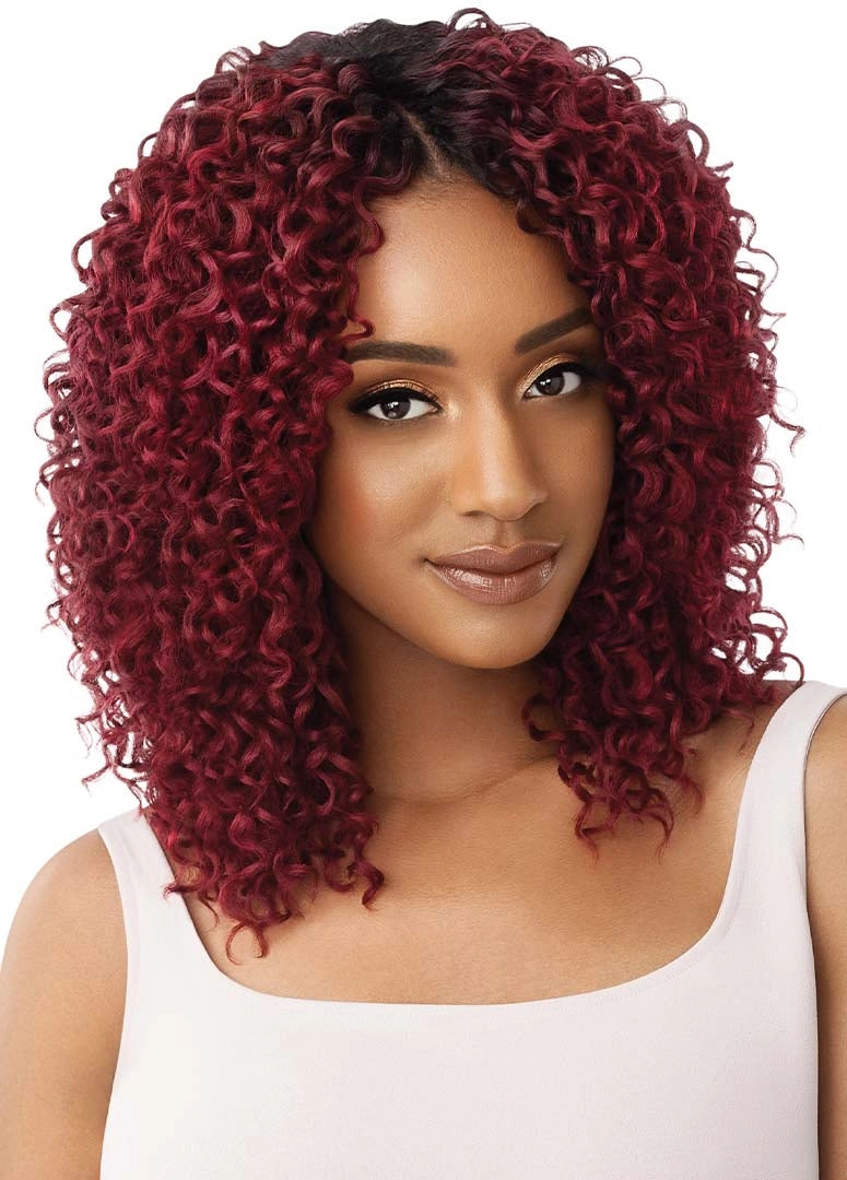 HUMAN HAIR PURPLE PACK LONG 3PCS - WET & WAVY - BOHO CURL