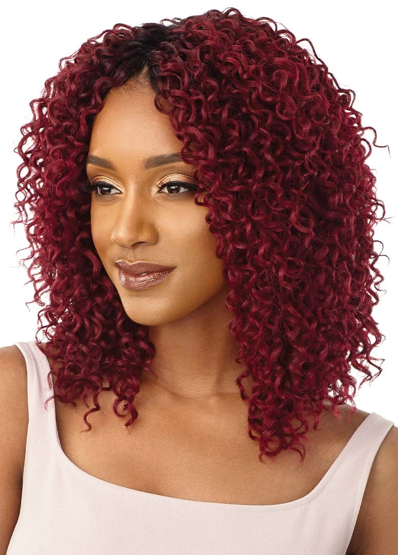 HUMAN HAIR PURPLE PACK LONG 3PCS - WET & WAVY - BOHO CURL