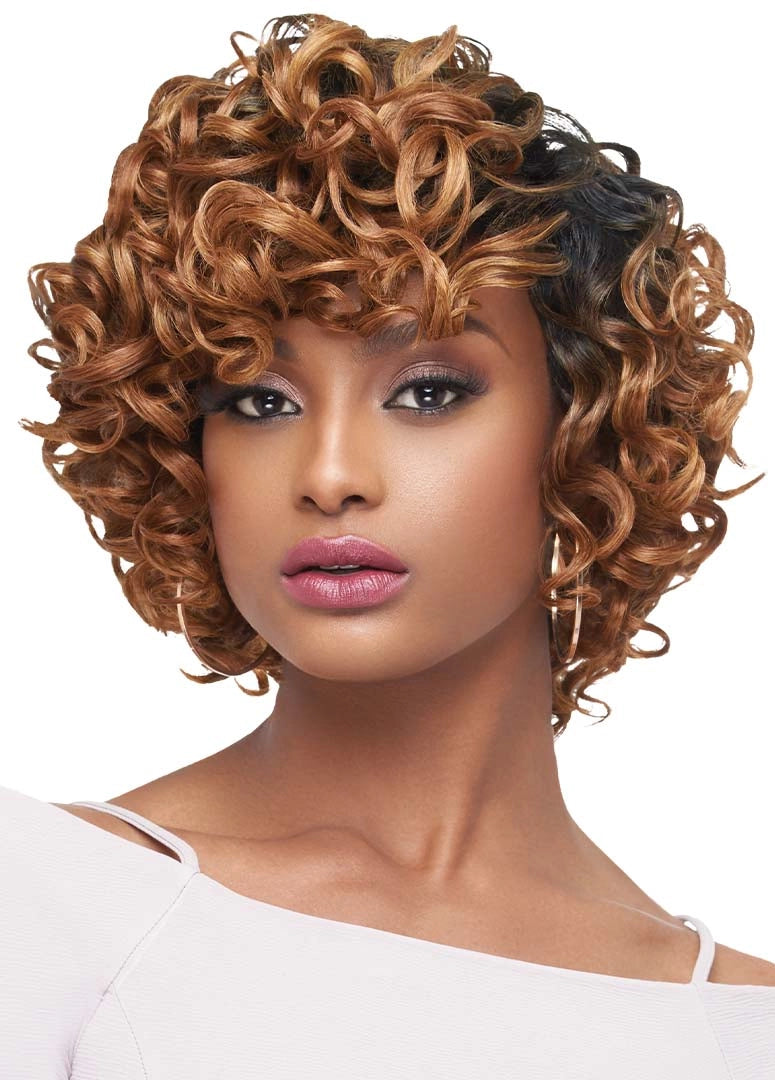 HUMAN HAIR PURPLE PACK 3PCS - SALON SET - LARGE ROLLER SET