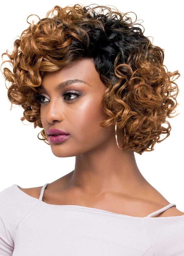 HUMAN HAIR PURPLE PACK 3PCS - SALON SET - LARGE ROLLER SET