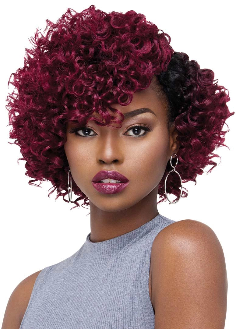 HUMAN HAIR PURPLE PACK 3PCS - SALON SET - ROD SET