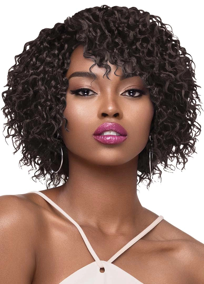 HUMAN HAIR PURPLE PACK 3PCS - WILD & WAVY - WILD CURLY