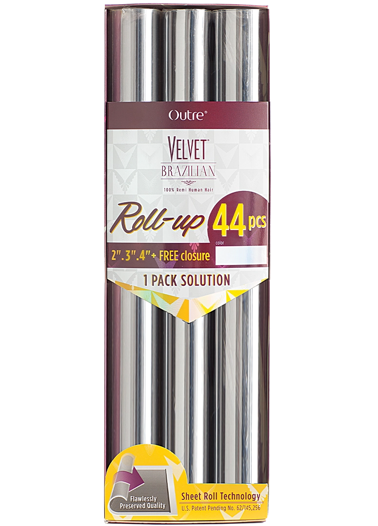VELVET BRAZILIAN ROLL-UP 44PCS