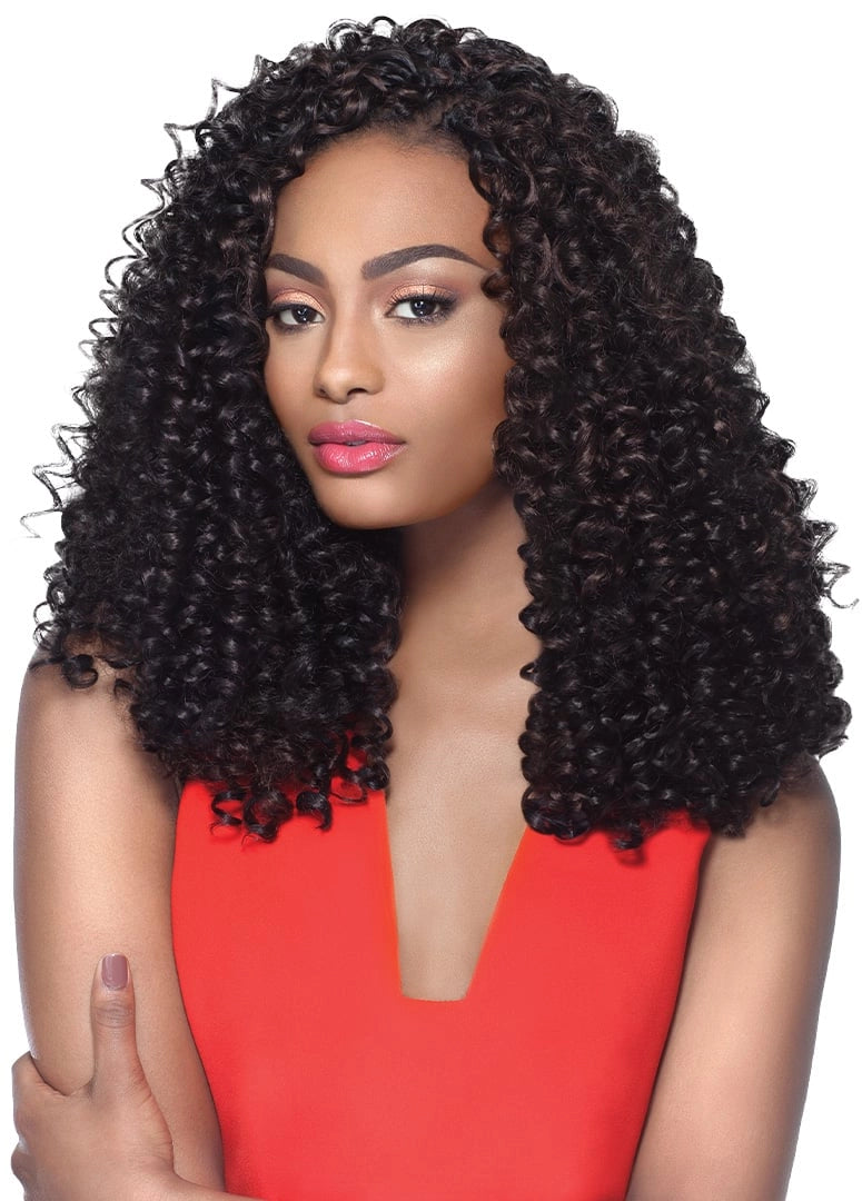X-PRESSION BRAID 4 IN 1 LOOP BOHEMIAN CURL 14"
