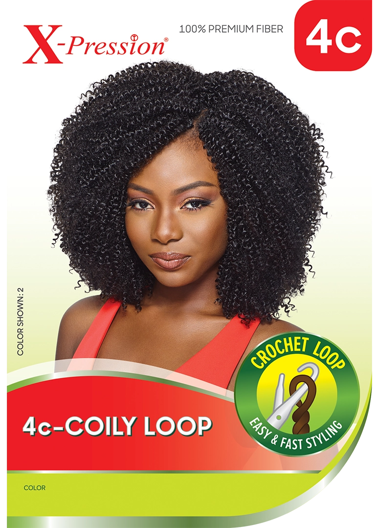 X-PRESSION BRAID - 4C - COILY LOOP