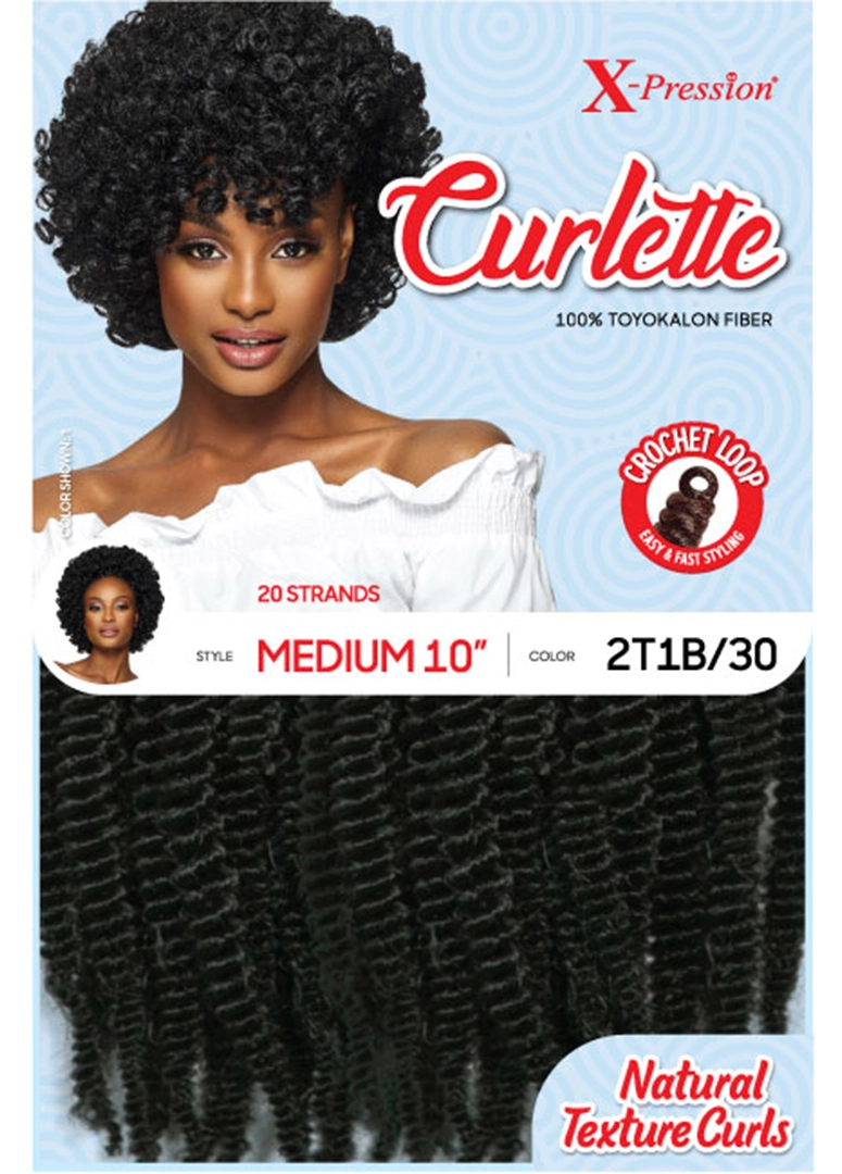 X-PRESSION CURLETTE MEDIUM 10