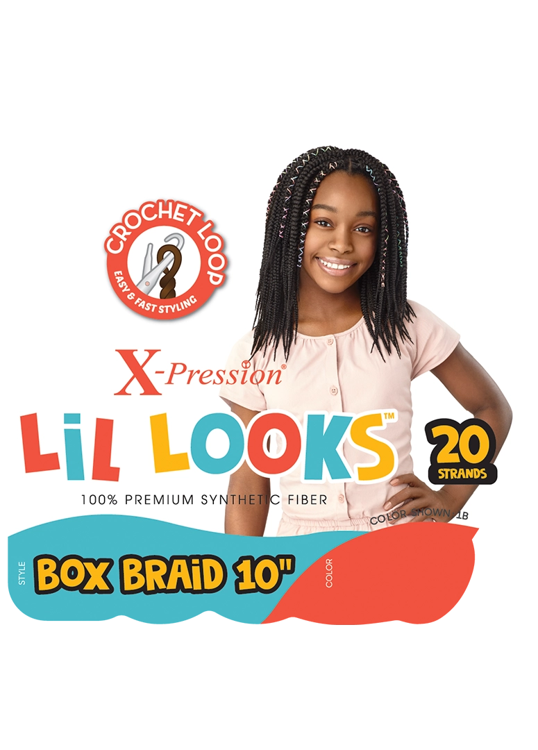 X-PRESSION - LIL LOOKS - BOX BRAID 10"