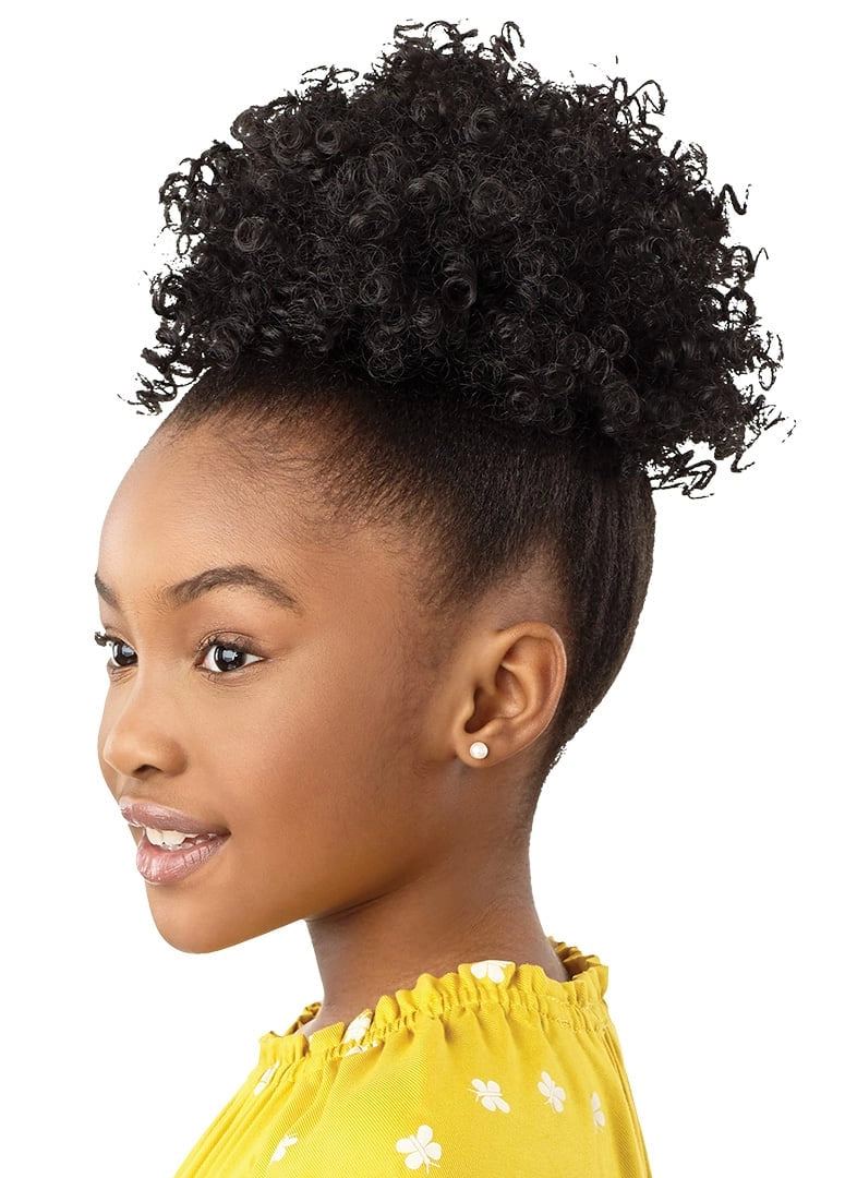 LIL LOOKS - DRAWSTRING PONYTAIL - COILY PUFF