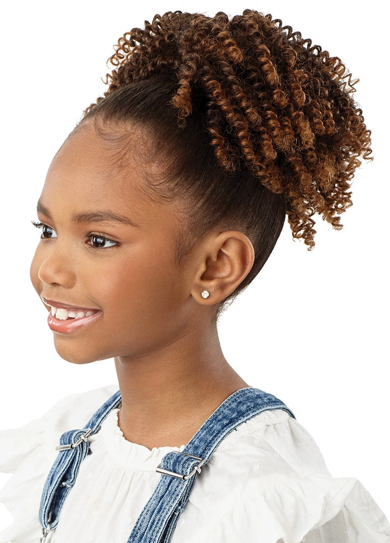 LIL LOOKS - DRAWSTRING PONYTAIL - SPRINGY COILS 8"