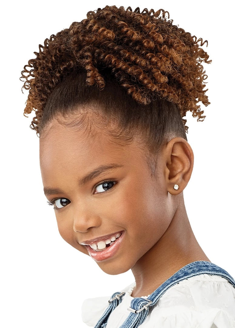 LIL LOOKS - DRAWSTRING PONYTAIL - SPRINGY COILS 8"