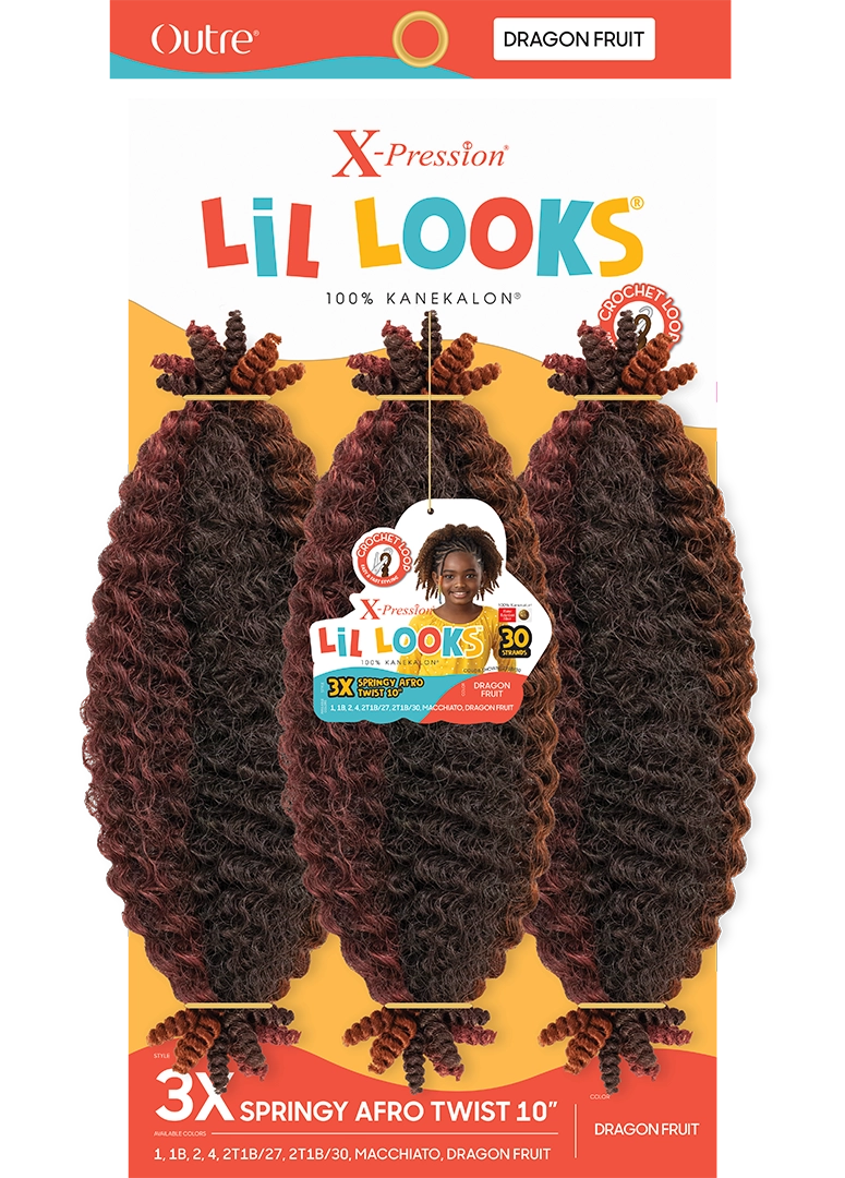 X-PRESSON - LIL LOOKS - SPRINGY AFRO TWIST 10" 3X