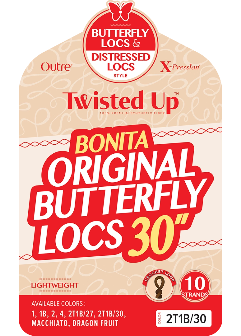 ORIGINAL BUTTERFLY LOCS 30"