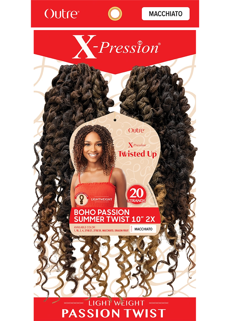 X-PRESSION - TWISTED UP - BOHO PASSION SUMMER TWIST 10" 2X