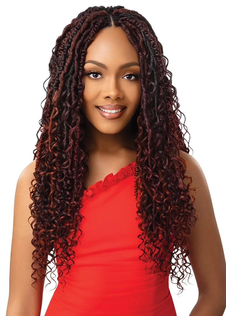 X-PRESSION - TWISTED UP - BOHO SPRING MERMAID LOCS 18" 3X
