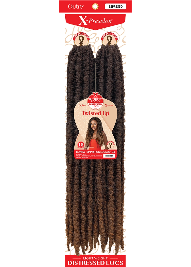 X-PRESSION - TWISTED UP - BONITA TEMPTATION LOCS 20” 2X