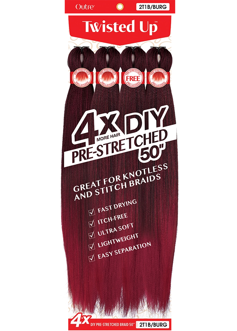 TWISTED UP - DIY PRESTRETCHED BRAID 50" 4X