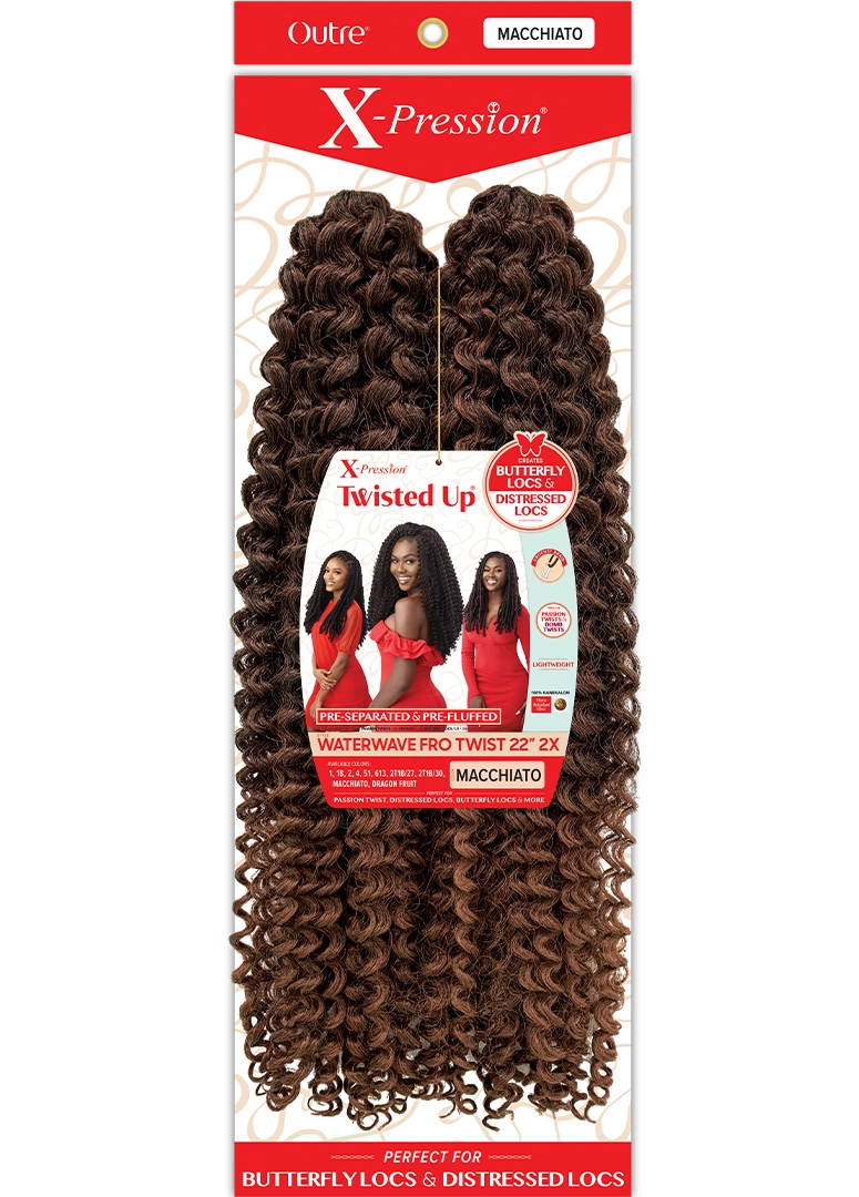 X-PRESSION - TWISTED UP - WATERWAVE FRO TWIST 22" 2X