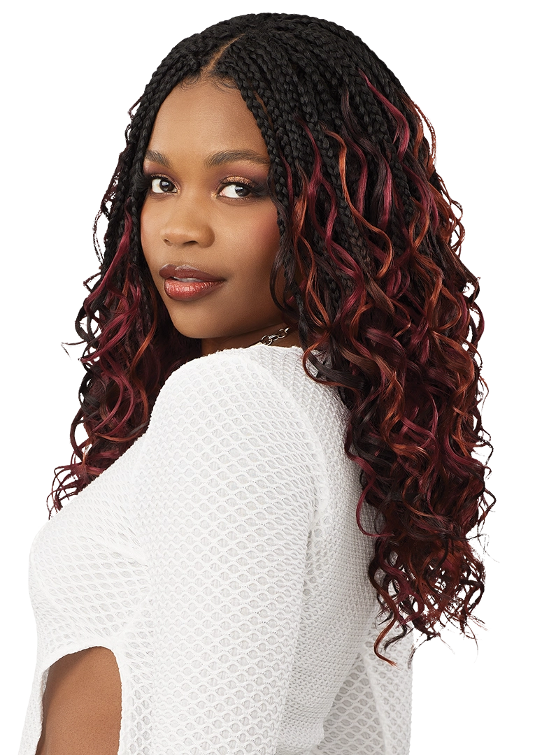 X-PRESSION - TWISTED UP - BOHO FRENCH DEEP BRAID 14 15 16 10X