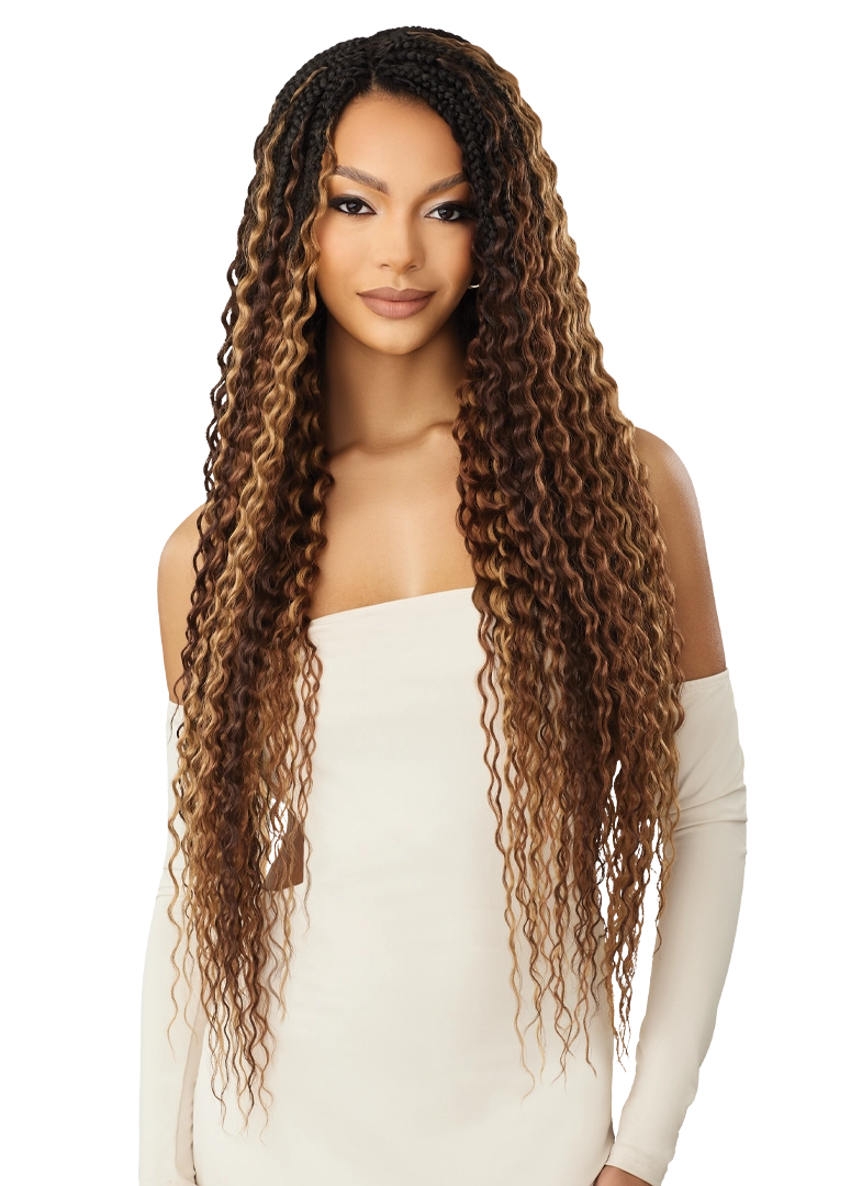 X-PRESSION - TWISTED UP - BOHO W & W VIBE BEACH BRAID 30" 3X