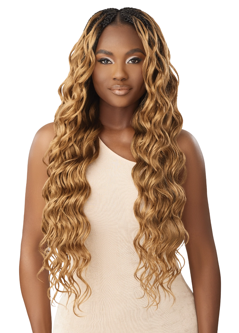 X-PRESSION - TWISTED UP - BOHO W & W VIBE OCEAN BRAID 24" 3X