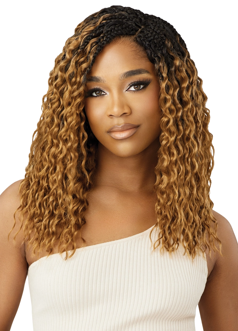 X-PRESSION - TWISTED UP - BOHO W & W VIBE BEACH BRAID 14" 3X