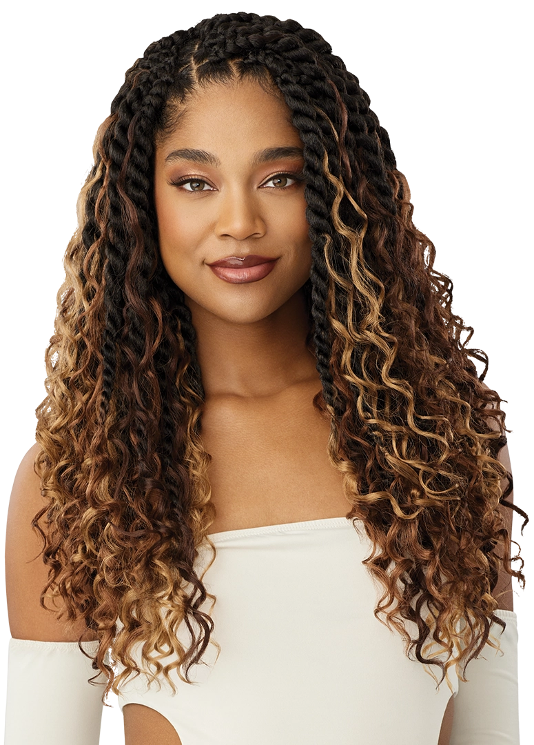 X-PRESSION - TWISTED UP - JUMBO BOHO ISLAND TWIST 18" 3X
