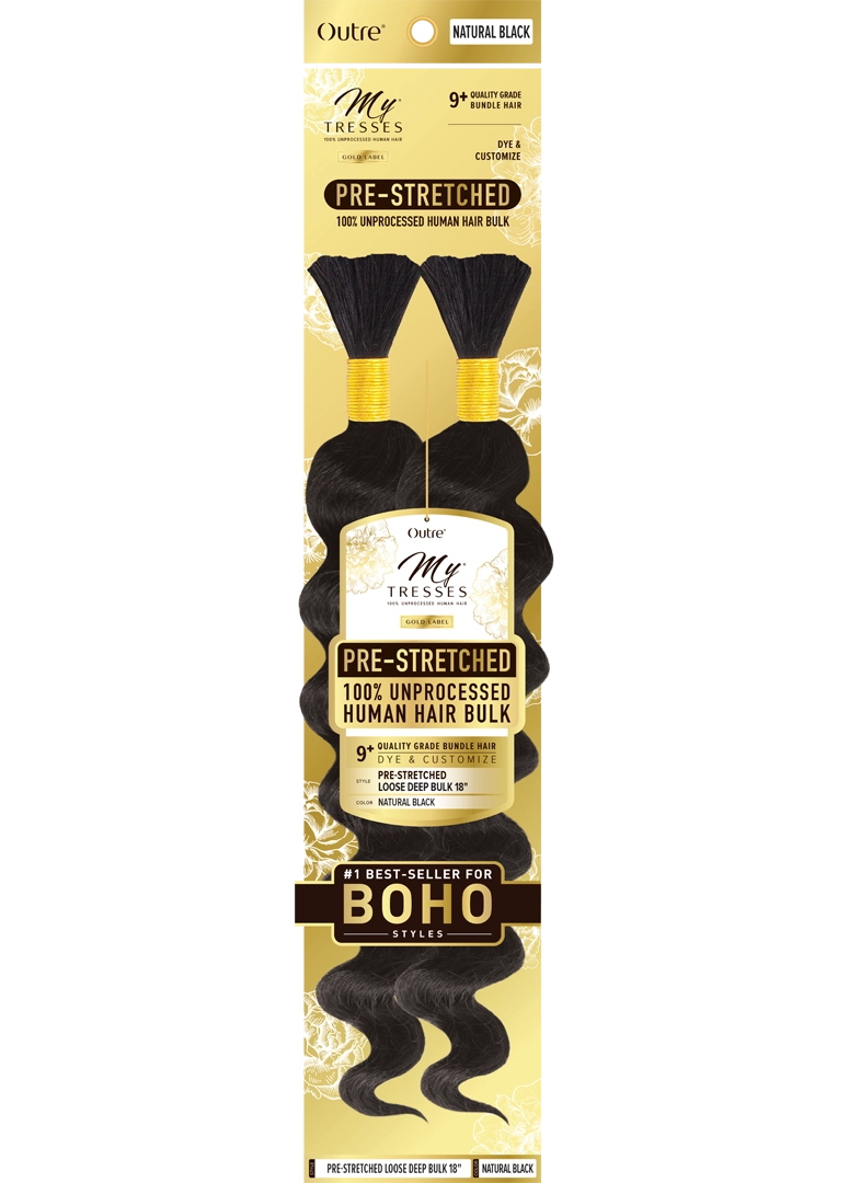 Pre-Stretched Loose Deep Bulk 18"