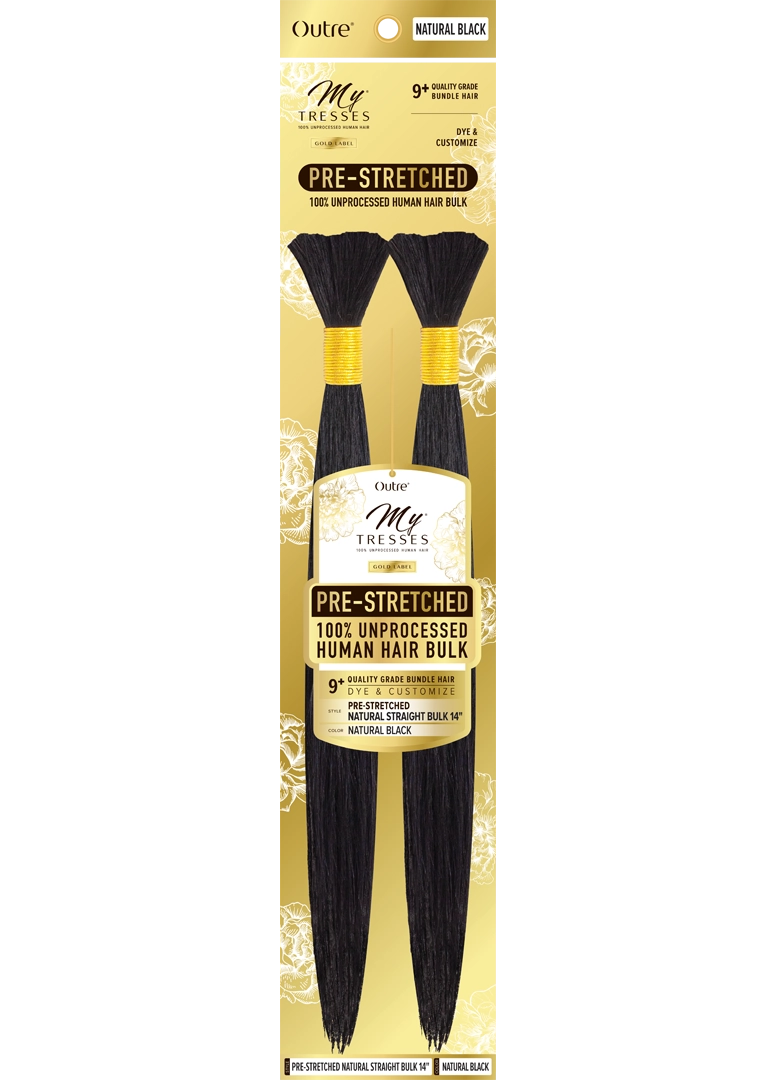 Pre-Stretched Natural Straight Bulk