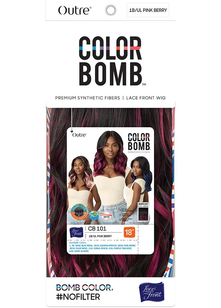 LACE FRONT WIG - COLORBOMB - CB101 - HT