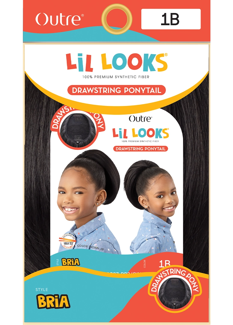 LIL LOOKS - DRAWSTRING PONYTAIL - BRIA