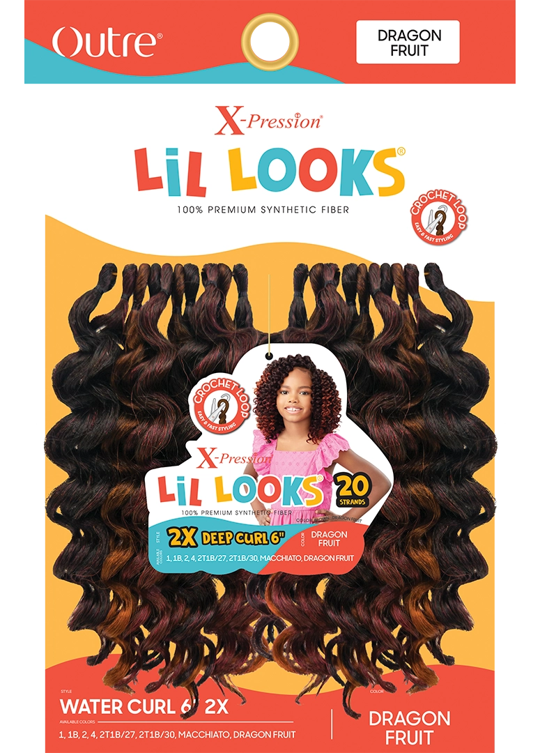 X-PRESSION - LIL LOOKS - DEEP CURL 6" 2X