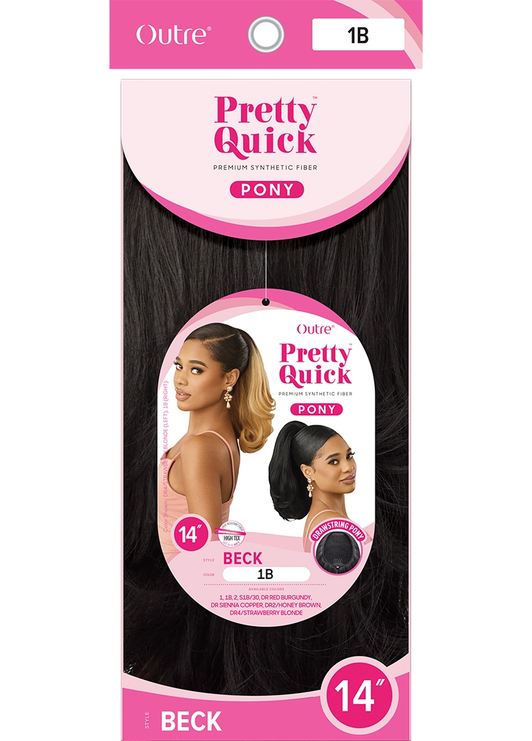 PRETTY QUICK - DRAWSTRING PONY - BECK - HT